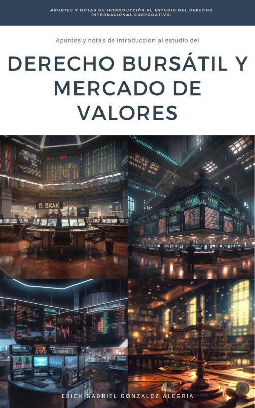 Derecho Bursátil y Mercado de Valores
