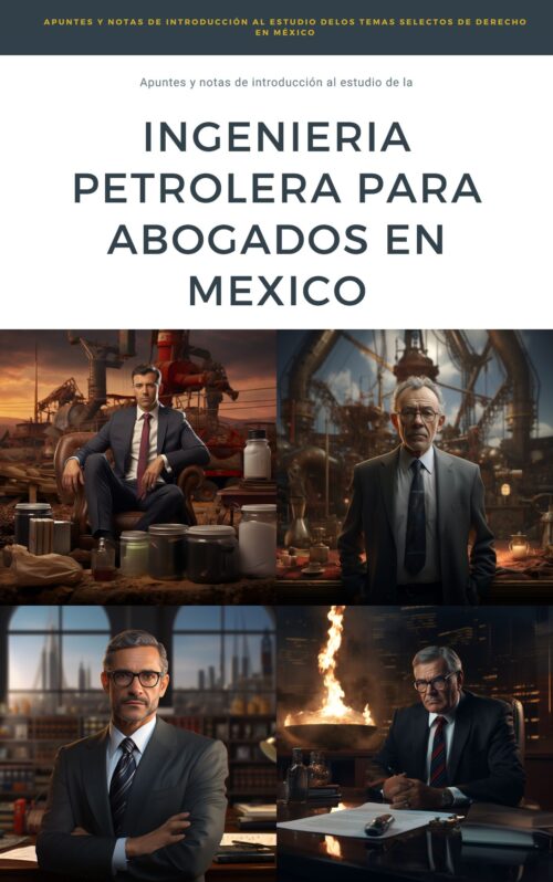 Apuntes y Notas de Introducción al Estudio de la Ingeniería Petrolera para Abogados en México (5 libros)